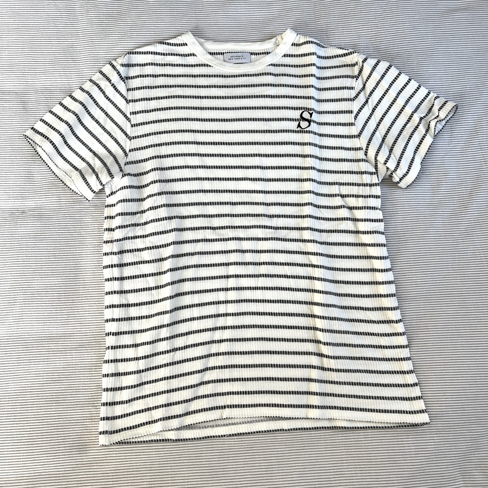 Saturdays NYC Striped T-Shirt